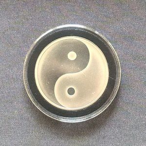 2017 Silver Shield YIN YANG - 1oz .999 Silver Medallion BU w/COA